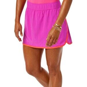 Columbia Omni Freeze Zero Rules Skort Skirt w/ Shorts Women's M Magenta Orange